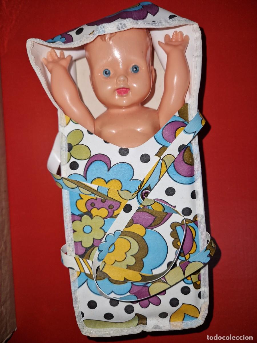 Mu&ntilde;ecas espa&ntilde;olas modernas: MU&Ntilde;ECO CON CABAS CUNA - Foto 1