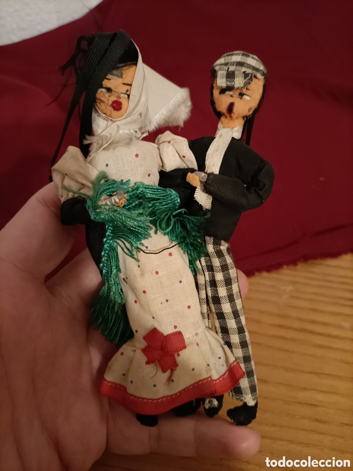 Mu&ntilde;ecas espa&ntilde;olas modernas: Pareja de chulapones madrile&ntilde;os. 15 cms - Foto 2