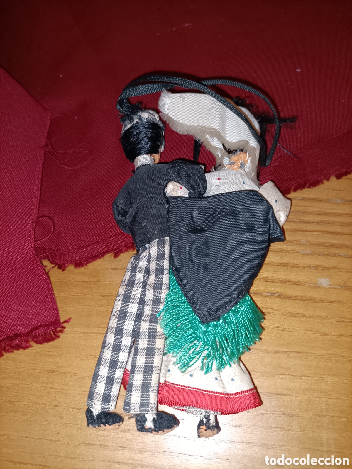 Mu&ntilde;ecas espa&ntilde;olas modernas: Pareja de chulapones madrile&ntilde;os. 15 cms - Foto 3