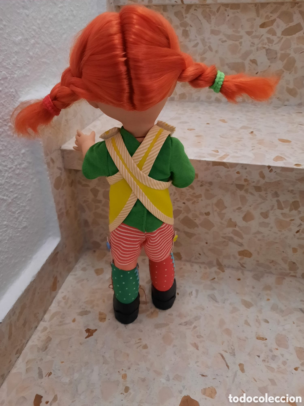 Mu&ntilde;ecas espa&ntilde;olas modernas: MU&Ntilde;ECA, ANTIGUA CON DIFRAZ DE PIPI - Foto 2