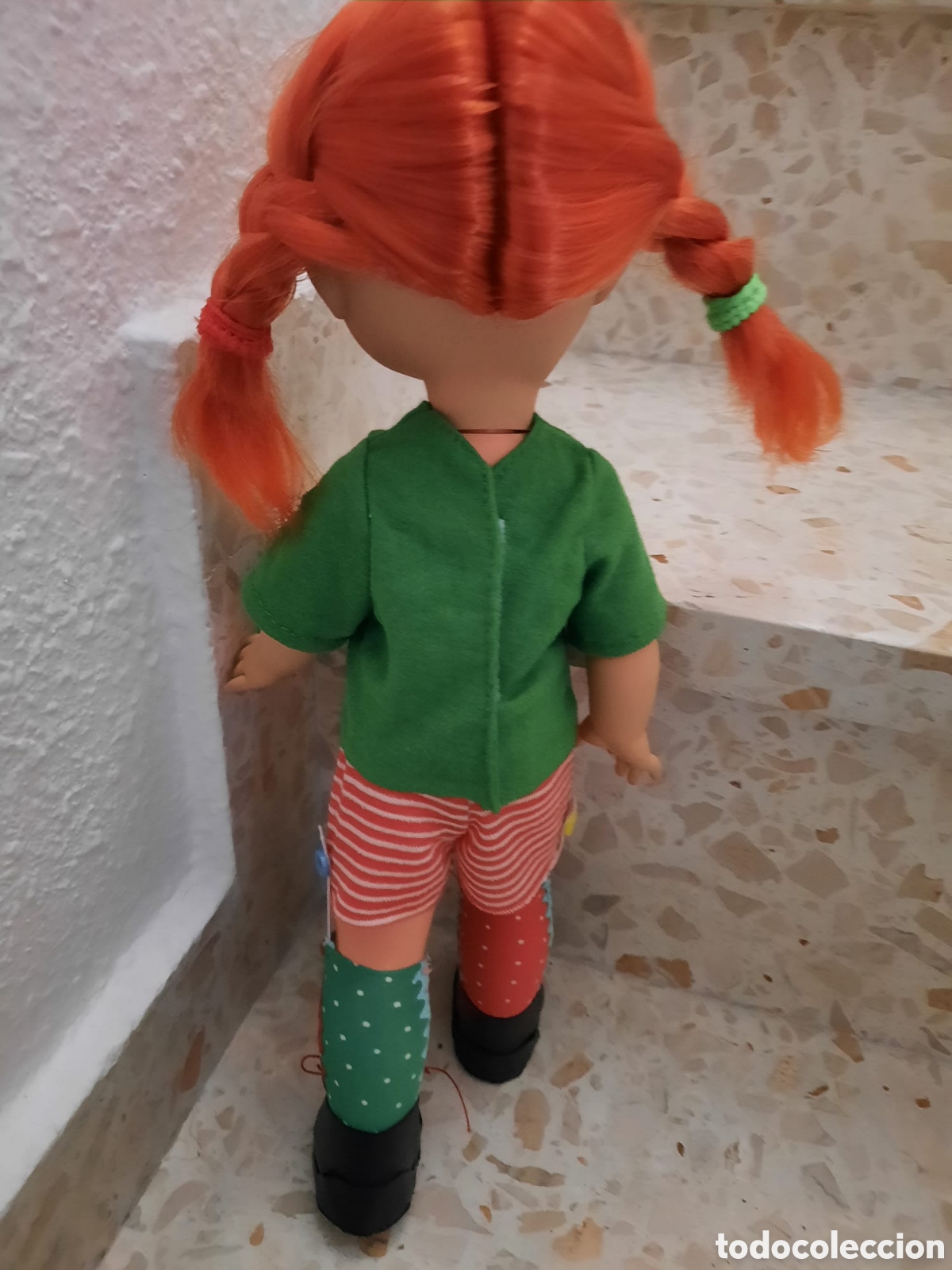 Mu&ntilde;ecas espa&ntilde;olas modernas: MU&Ntilde;ECA, ANTIGUA CON DIFRAZ DE PIPI - Foto 11