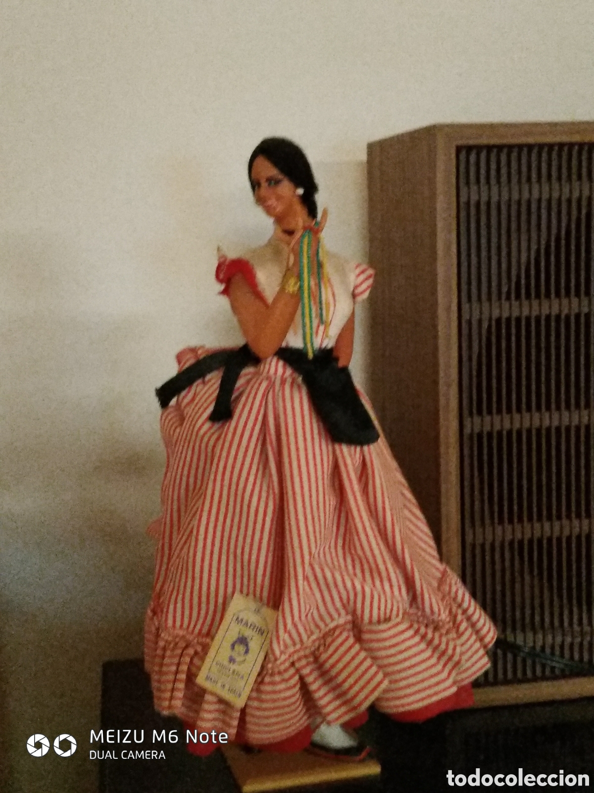 Mu&ntilde;ecas espa&ntilde;olas modernas: Mu&ntilde;eca Mar&iacute;n traje t&iacute;pico regional - Foto 2