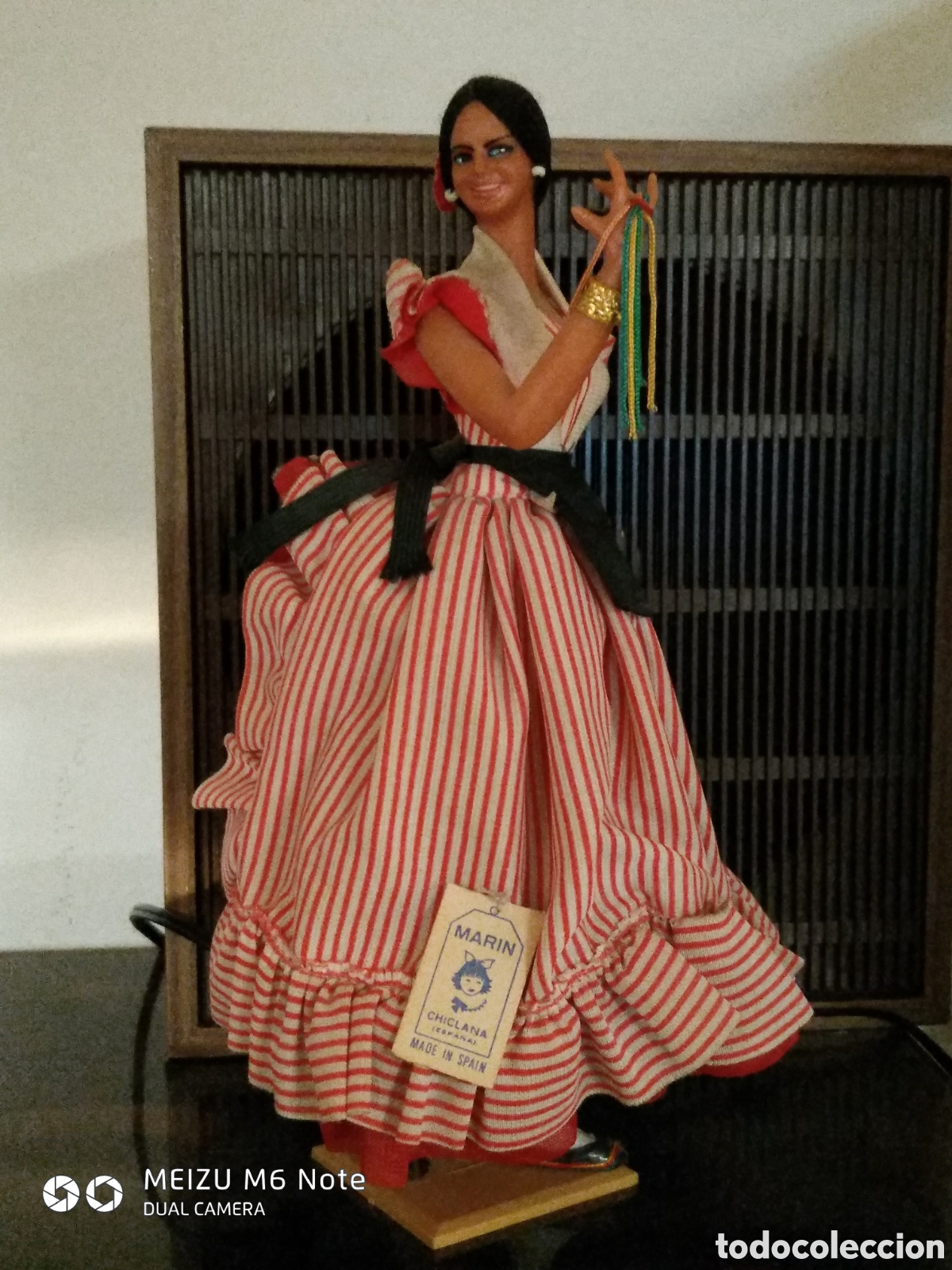 Mu&ntilde;ecas espa&ntilde;olas modernas: Mu&ntilde;eca Mar&iacute;n traje t&iacute;pico regional - Foto 3