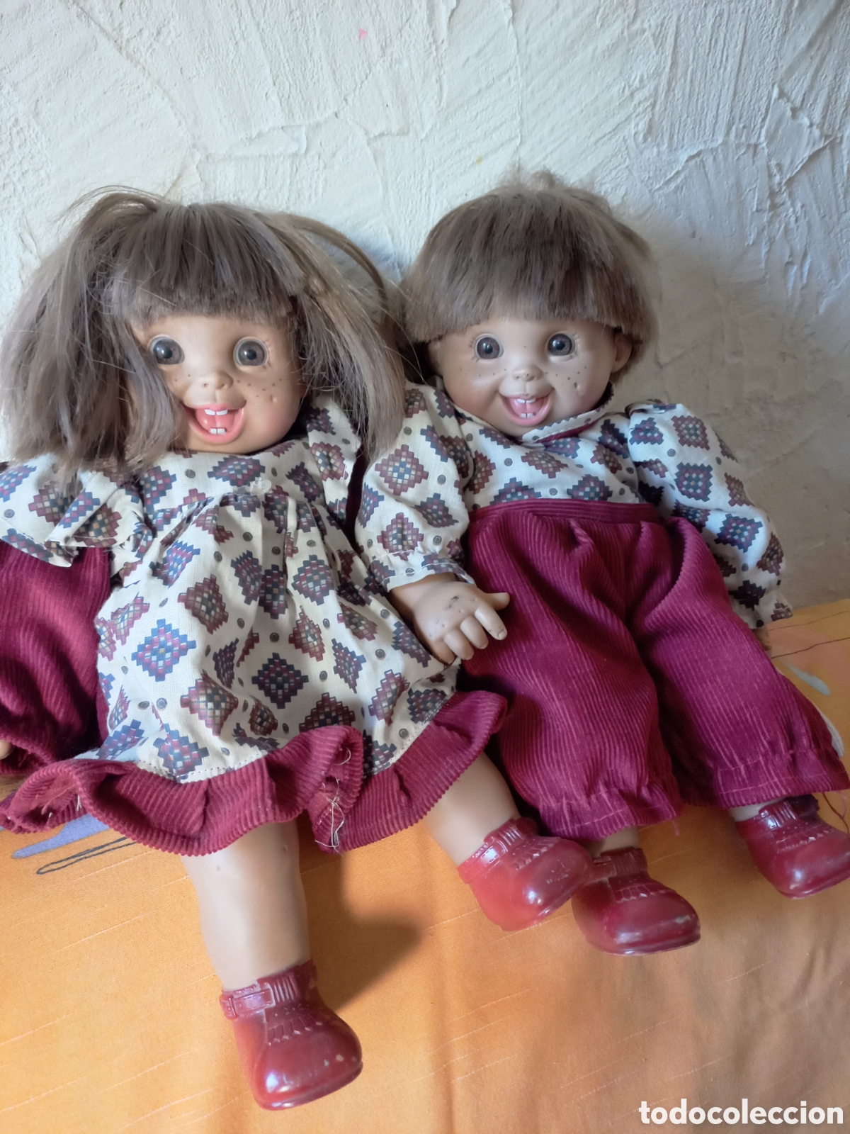 Mu&ntilde;ecas espa&ntilde;olas modernas: Pareja de mu&ntilde;ecos marca Dalber - Foto 1