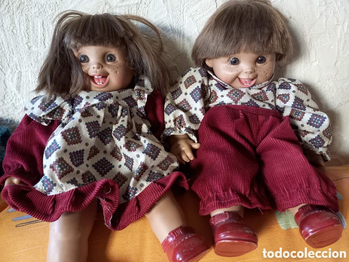Mu&ntilde;ecas espa&ntilde;olas modernas: Pareja de mu&ntilde;ecos marca Dalber - Foto 2
