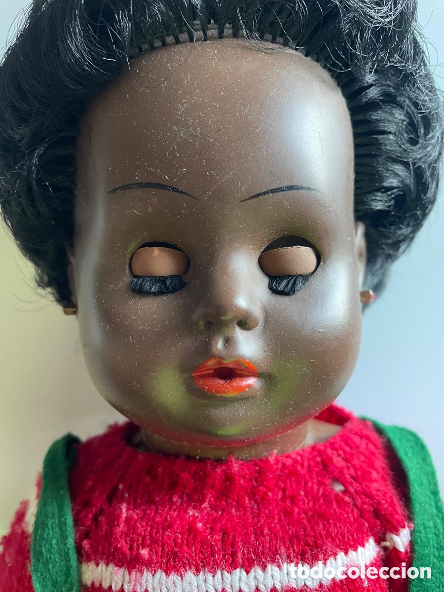 Mu&ntilde;ecas espa&ntilde;olas modernas: Antigua mu&ntilde;eca negrita - Foto 8