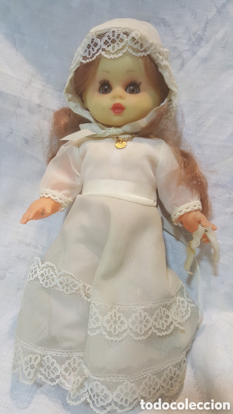 Mu&ntilde;ecas espa&ntilde;olas modernas: ANTIGUA MU&Ntilde;ECA DE COMUNI&Oacute;N - Foto 1