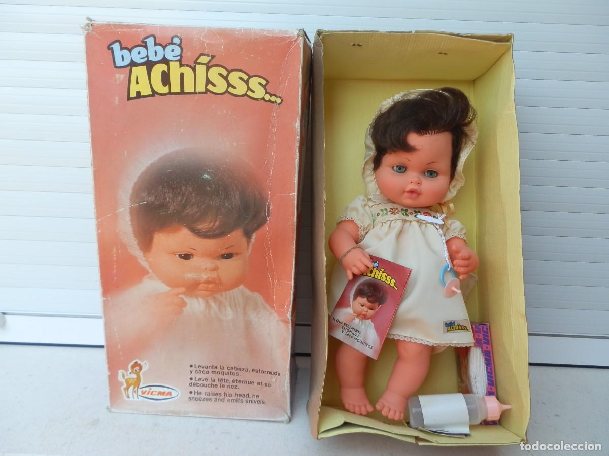 Bonecas Espanholas Modernas: MU&Ntilde;ECA BEBE ACHISS. DE VICMA. A&Ntilde;OS 70. MADE IN SPAIN.