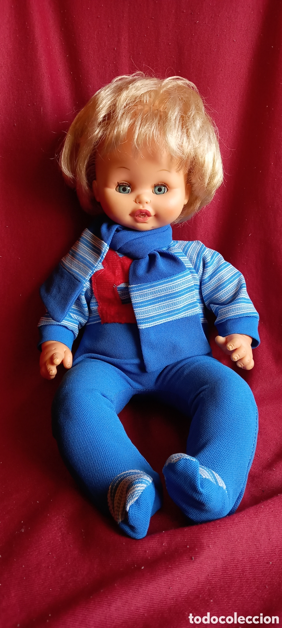 Mu&ntilde;ecas espa&ntilde;olas modernas: ANTIGUO MU&Ntilde;ECO PACHUCHO DE bb o BB - Foto 2