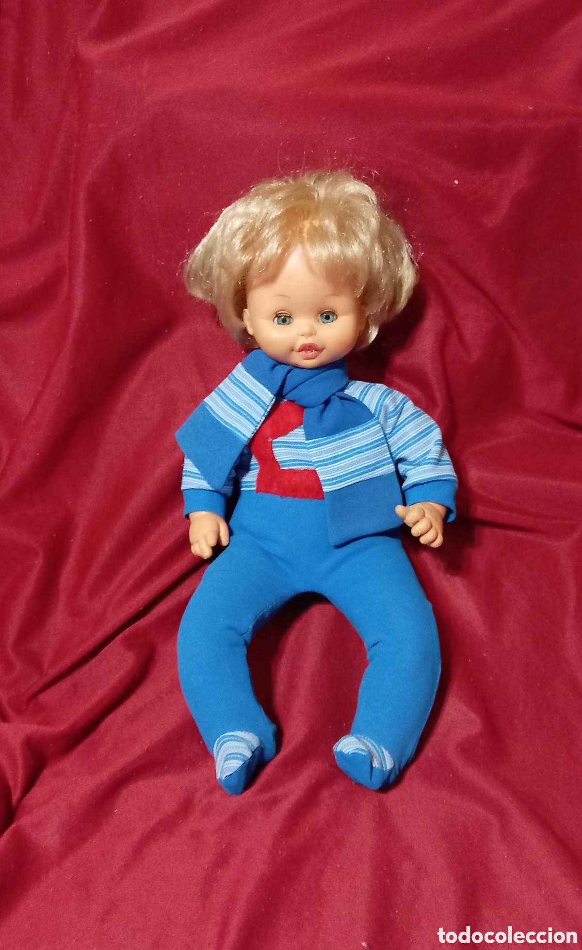 Mu&ntilde;ecas espa&ntilde;olas modernas: ANTIGUO MU&Ntilde;ECO PACHUCHO DE bb o BB - Foto 14