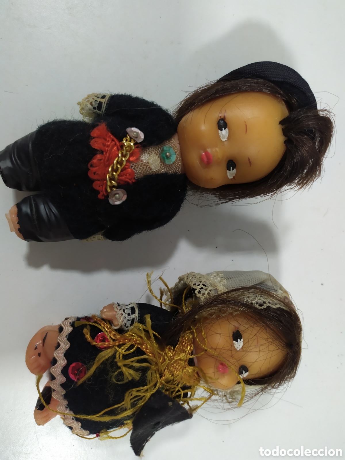 Mu&ntilde;ecas espa&ntilde;olas modernas: Pareja peque&ntilde;os mu&ntilde;ecos regionales - Foto 3