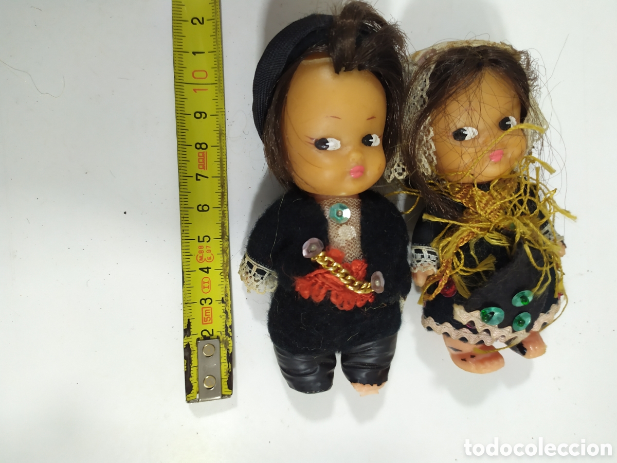 Mu&ntilde;ecas espa&ntilde;olas modernas: Pareja peque&ntilde;os mu&ntilde;ecos regionales - Foto 9