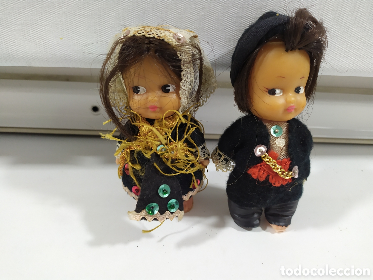 Mu&ntilde;ecas espa&ntilde;olas modernas: Pareja peque&ntilde;os mu&ntilde;ecos regionales - Foto 12