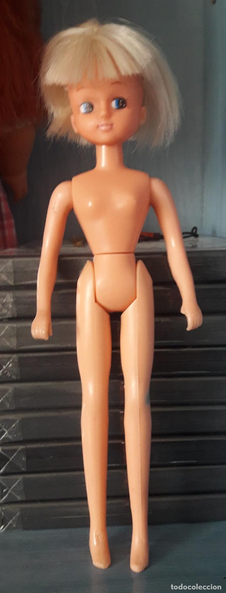 Mu&ntilde;ecas espa&ntilde;olas modernas: MU&Ntilde;ECA CHABEL CON MONO ORIGINAL DE FEBER - Foto 3
