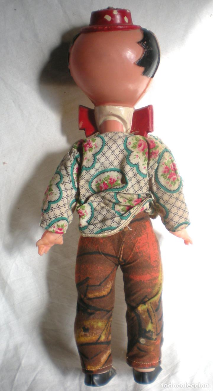 Mu&ntilde;ecas espa&ntilde;olas modernas: Payaso pl&aacute;stico menea la cabeza - Foto 3