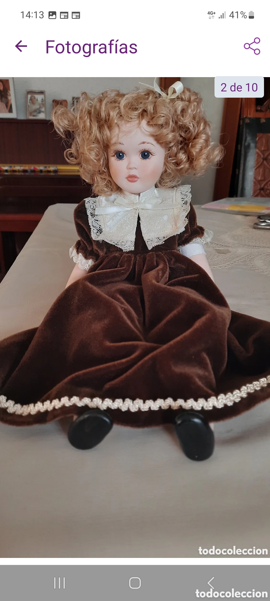 Mu&ntilde;ecas espa&ntilde;olas modernas: Mu&ntilde;eca porcelana - Foto 3