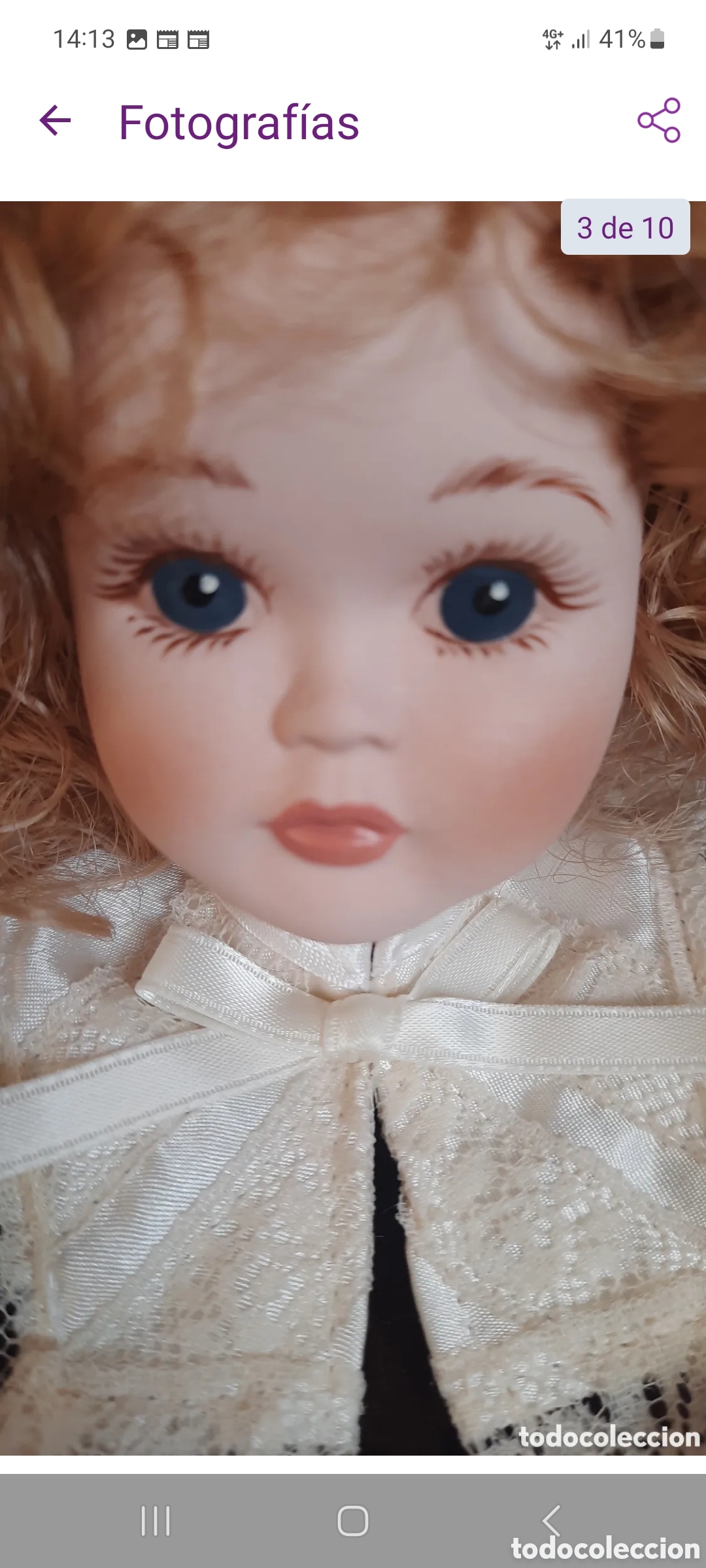 Mu&ntilde;ecas espa&ntilde;olas modernas: Mu&ntilde;eca porcelana - Foto 6