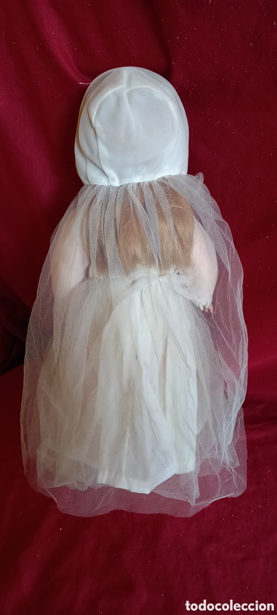 Mu&ntilde;ecas espa&ntilde;olas modernas: ANTIGUA MU&Ntilde;ECA CELESTE ANDADORA bb O BB DE COMUNION N.2 - Foto 5