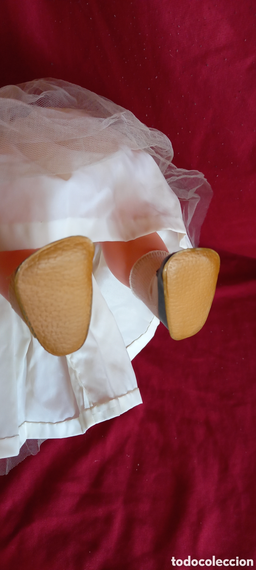 Mu&ntilde;ecas espa&ntilde;olas modernas: ANTIGUA MU&Ntilde;ECA CELESTE ANDADORA bb O BB DE COMUNION N.2 - Foto 13