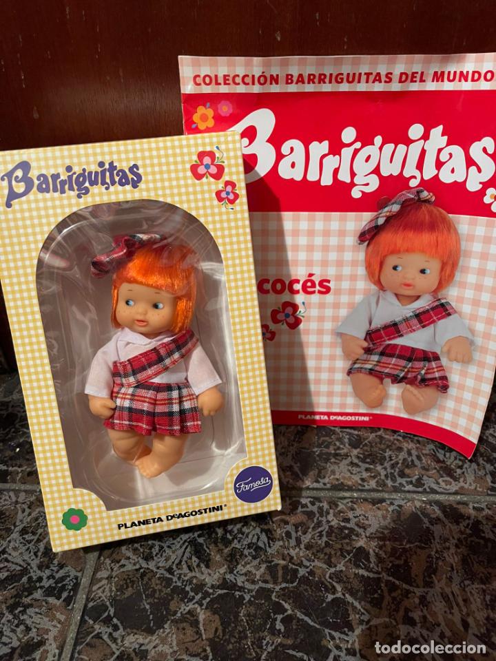 Mu&ntilde;ecas espa&ntilde;olas modernas: MU&Ntilde;ECA BARRIGUITAS ESCOCES A ESTRENAR - Foto 1