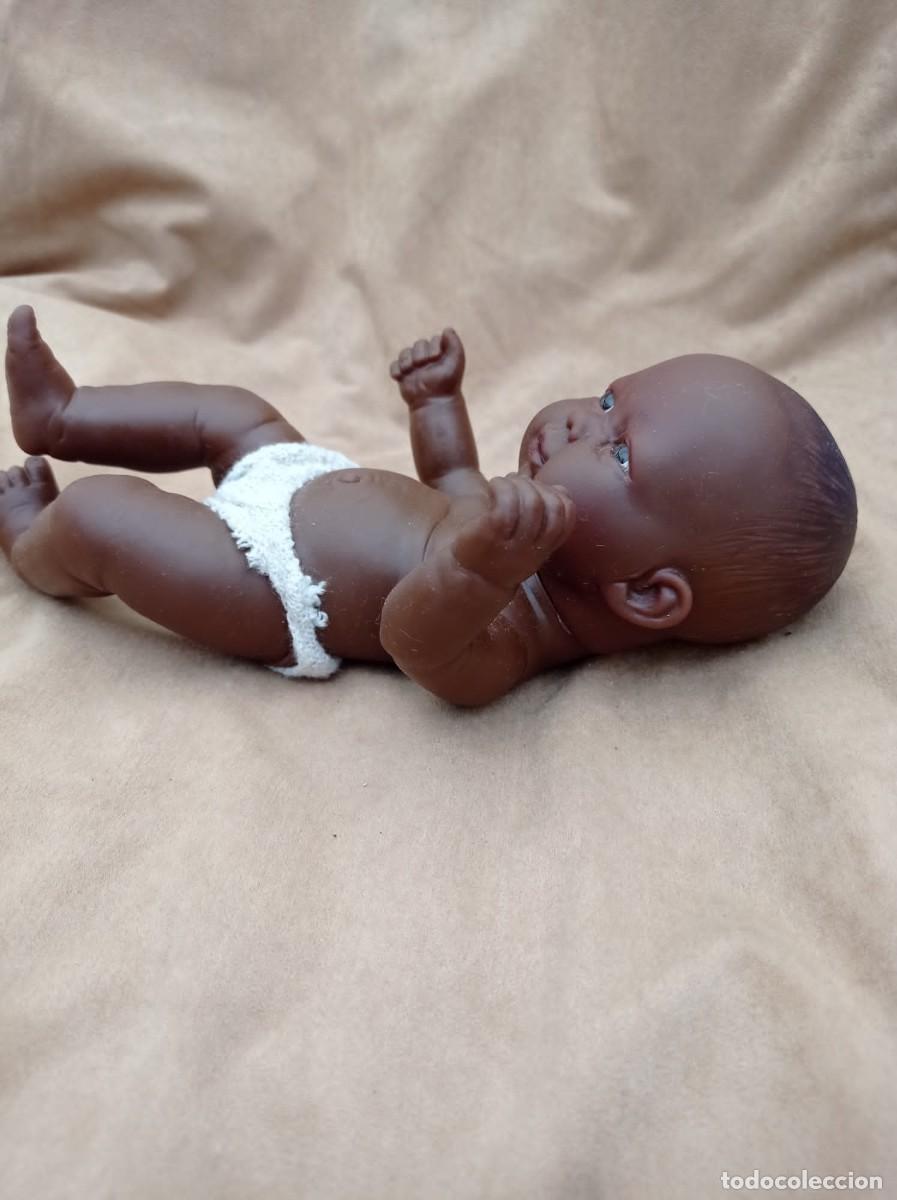 Mu&ntilde;ecas espa&ntilde;olas modernas: MU&Ntilde;ECA BEBE NEGRITA ANTIGUA - Foto 4