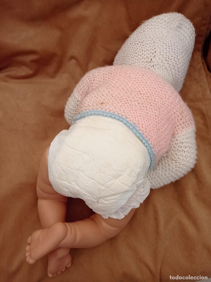 Mu&ntilde;ecas espa&ntilde;olas modernas: MU&Ntilde;ECO BEBE ANTIGUO CON GORRO - Foto 3