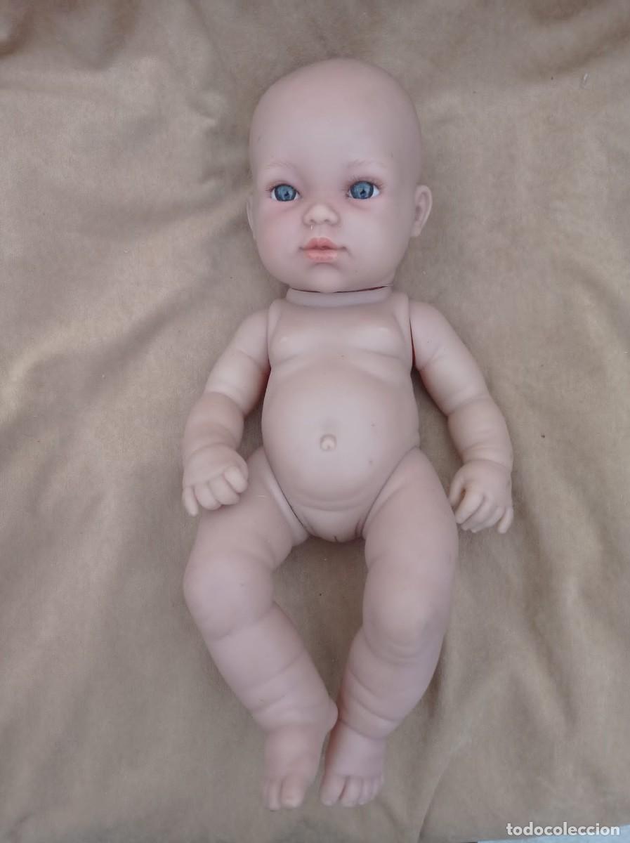 Mu&ntilde;ecas espa&ntilde;olas modernas: MU&Ntilde;ECA BEBE ANTIGUA DESNUDA - Foto 1