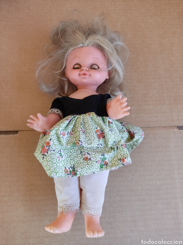 Mu&ntilde;ecas espa&ntilde;olas modernas: Mu&ntilde;eca de pl&aacute;stico desconozco la marca - Foto 1