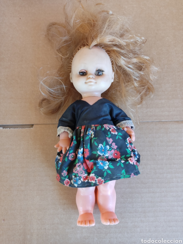 Mu&ntilde;ecas espa&ntilde;olas modernas: Mu&ntilde;eca de pl&aacute;stico no veo la marca - Foto 1