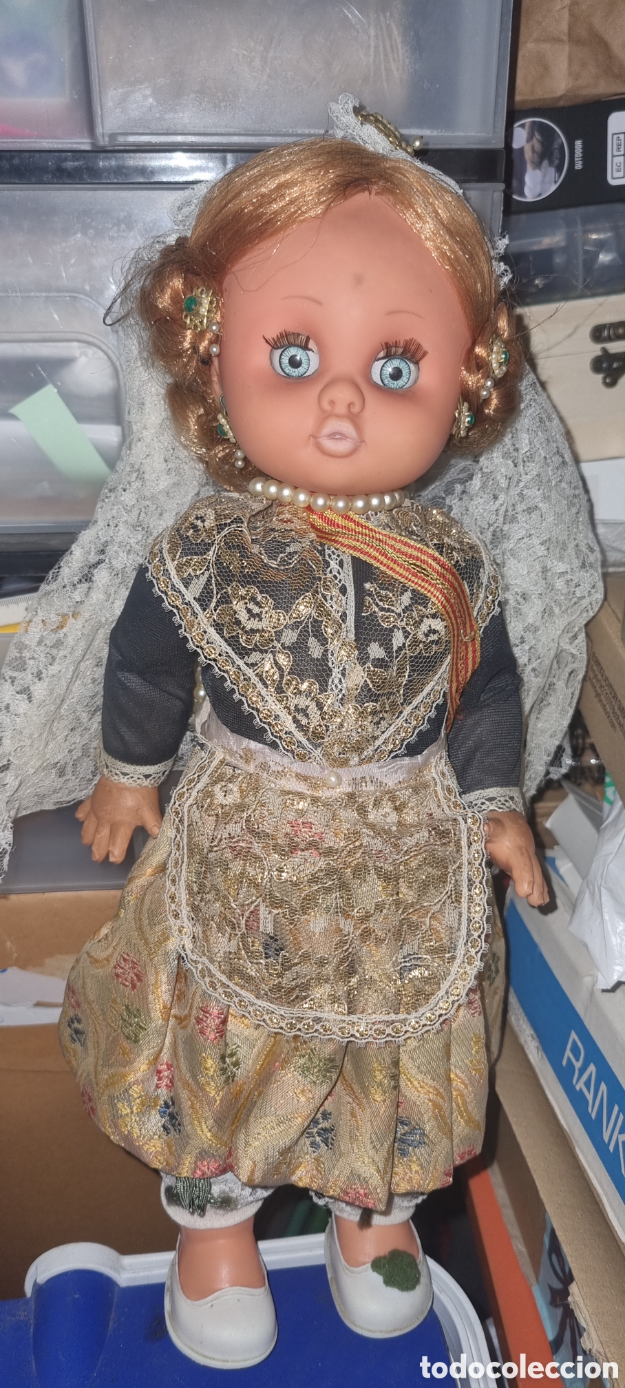 Mu&ntilde;ecas espa&ntilde;olas modernas: Mu&ntilde;eca regional Valenciana. Fallera - Foto 1