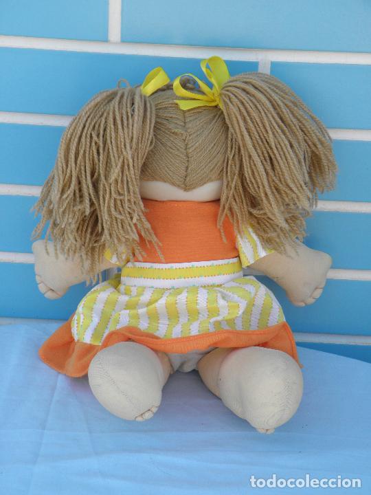 Mu&ntilde;ecas espa&ntilde;olas modernas: Antigua mu&ntilde;eca Repollo estilo Cabbage Patch Kids sin marca - Foto 3