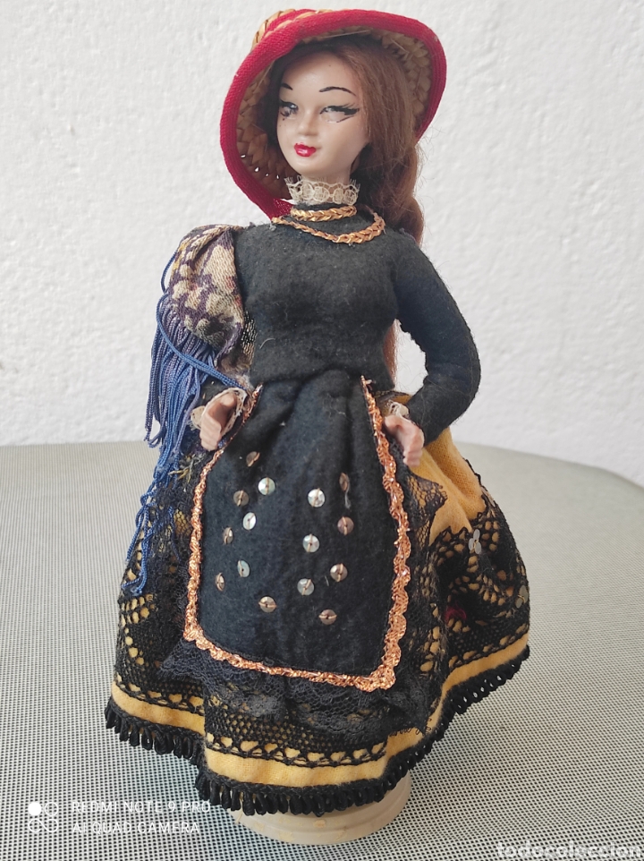 Mu&ntilde;ecas espa&ntilde;olas modernas: Mu&ntilde;eca antigua Beibi regional - Foto 1