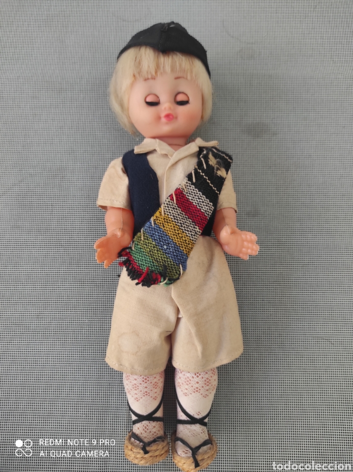 Mu&ntilde;ecas espa&ntilde;olas modernas: Mu&ntilde;eco antiguo Siloui regional - Foto 2