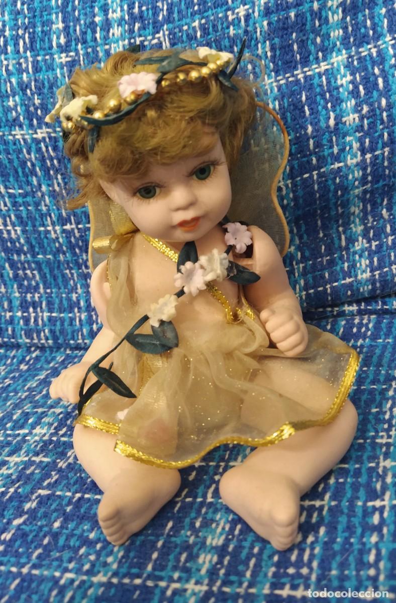 Mu&ntilde;ecas espa&ntilde;olas modernas: Mu&ntilde;eca hada porcelana - Foto 1