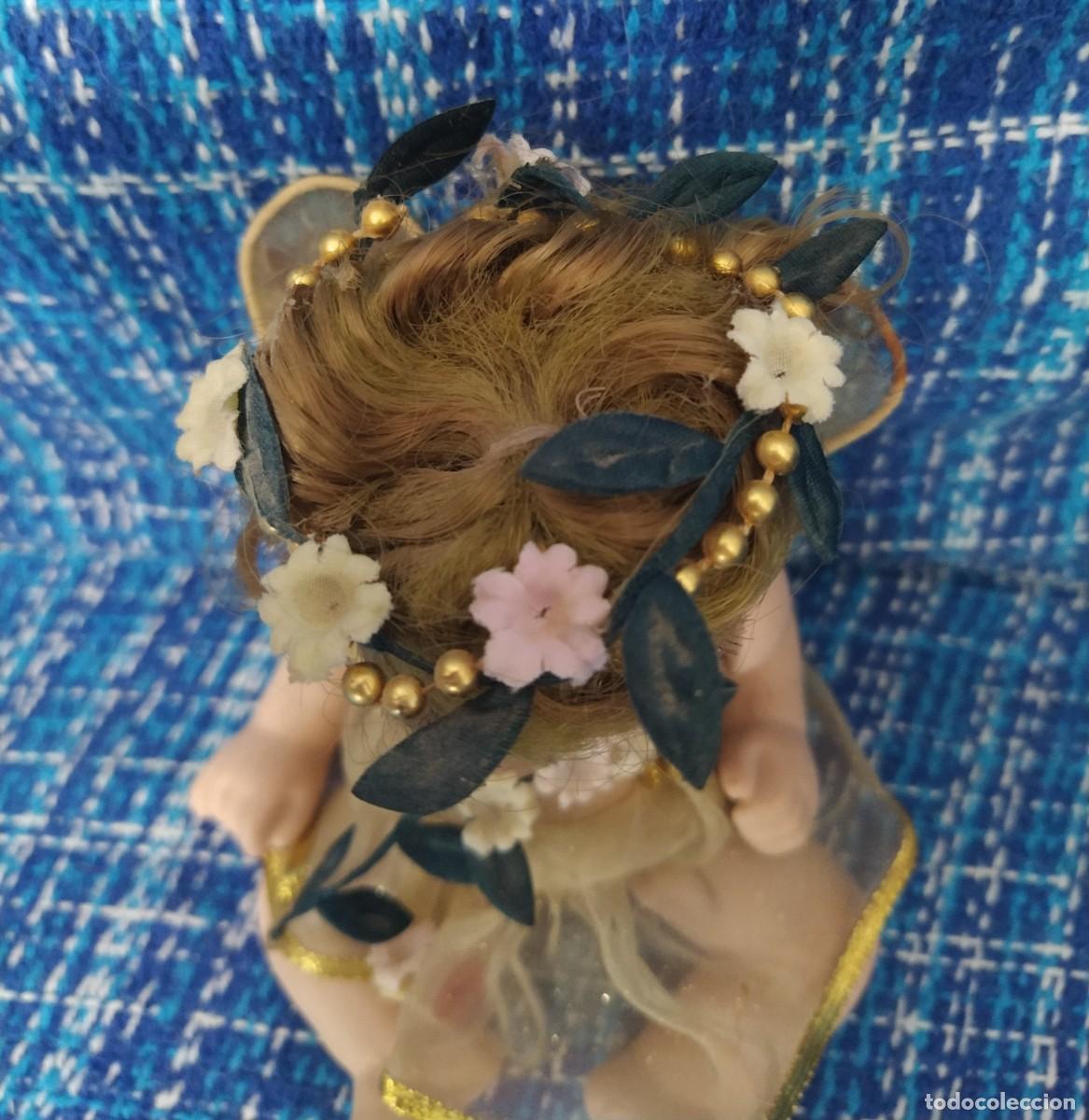 Mu&ntilde;ecas espa&ntilde;olas modernas: Mu&ntilde;eca hada porcelana - Foto 2