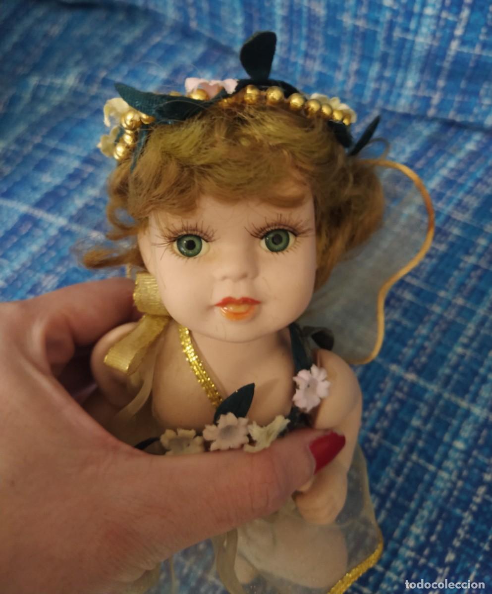 Mu&ntilde;ecas espa&ntilde;olas modernas: Mu&ntilde;eca hada porcelana - Foto 3