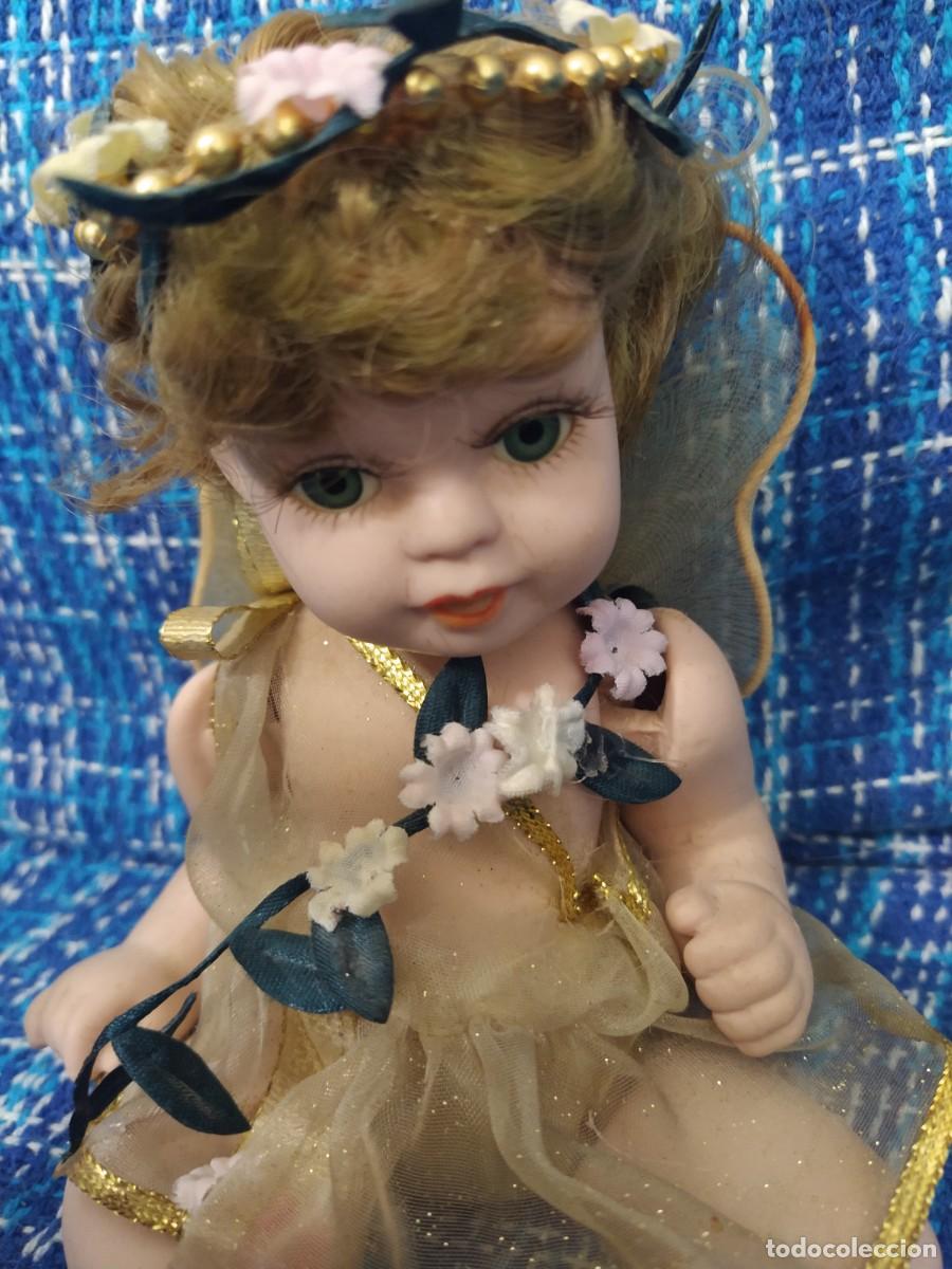 Mu&ntilde;ecas espa&ntilde;olas modernas: Mu&ntilde;eca hada porcelana - Foto 5