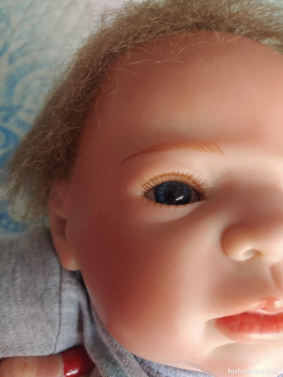 Mu&ntilde;ecas espa&ntilde;olas modernas: Mu&ntilde;eco bebe reborn vinilo - Foto 3