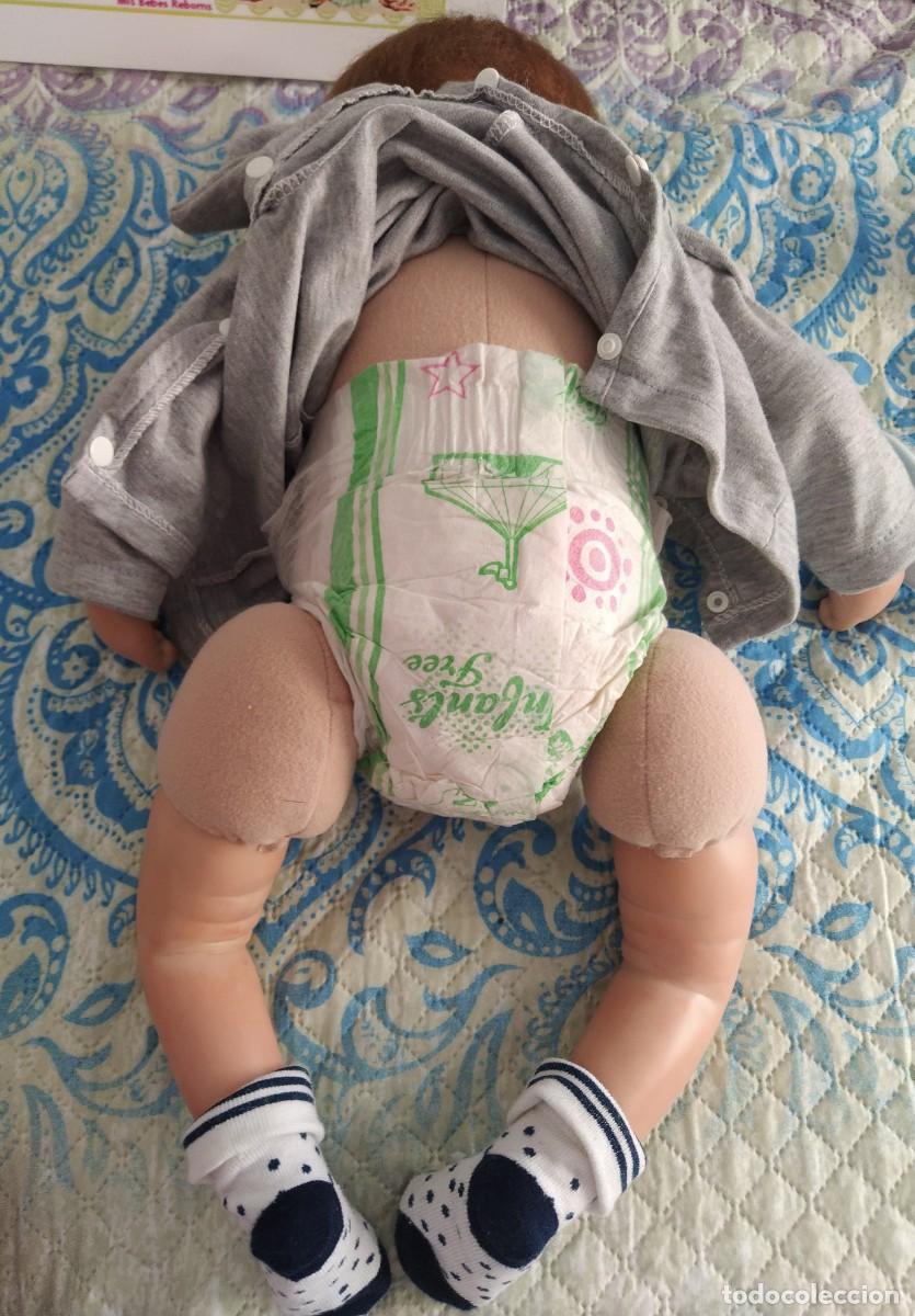 Mu&ntilde;ecas espa&ntilde;olas modernas: Mu&ntilde;eco bebe reborn vinilo - Foto 5