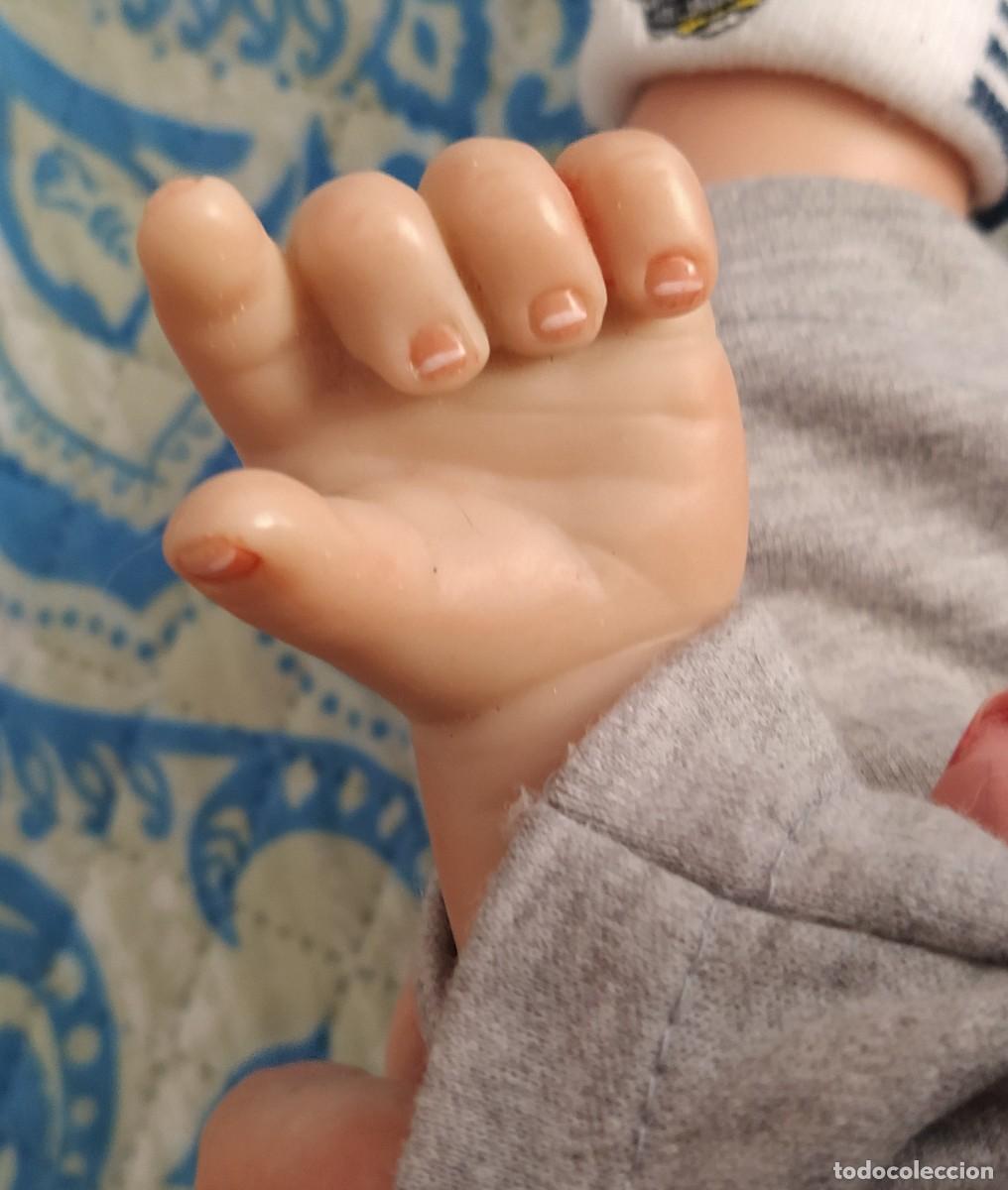 Mu&ntilde;ecas espa&ntilde;olas modernas: Mu&ntilde;eco bebe reborn vinilo - Foto 9