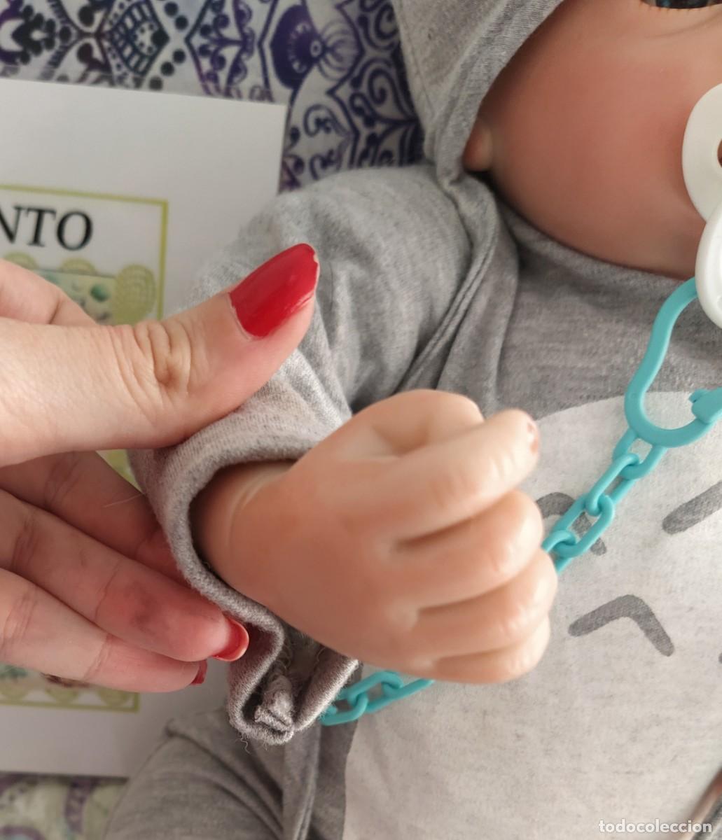 Mu&ntilde;ecas espa&ntilde;olas modernas: Mu&ntilde;eco bebe reborn vinilo - Foto 14
