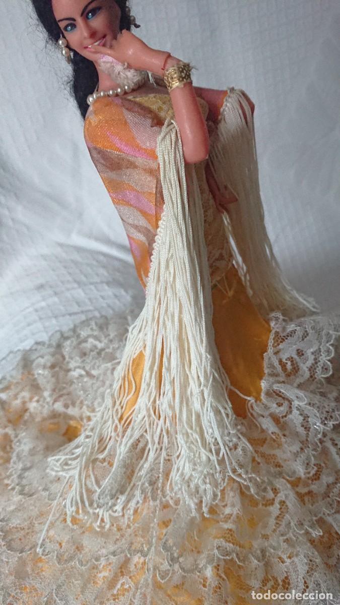 Mu&ntilde;ecas espa&ntilde;olas modernas: ANTIGUA MU&Ntilde;ECA DE BATA DE COLA, MARIN? - Foto 4