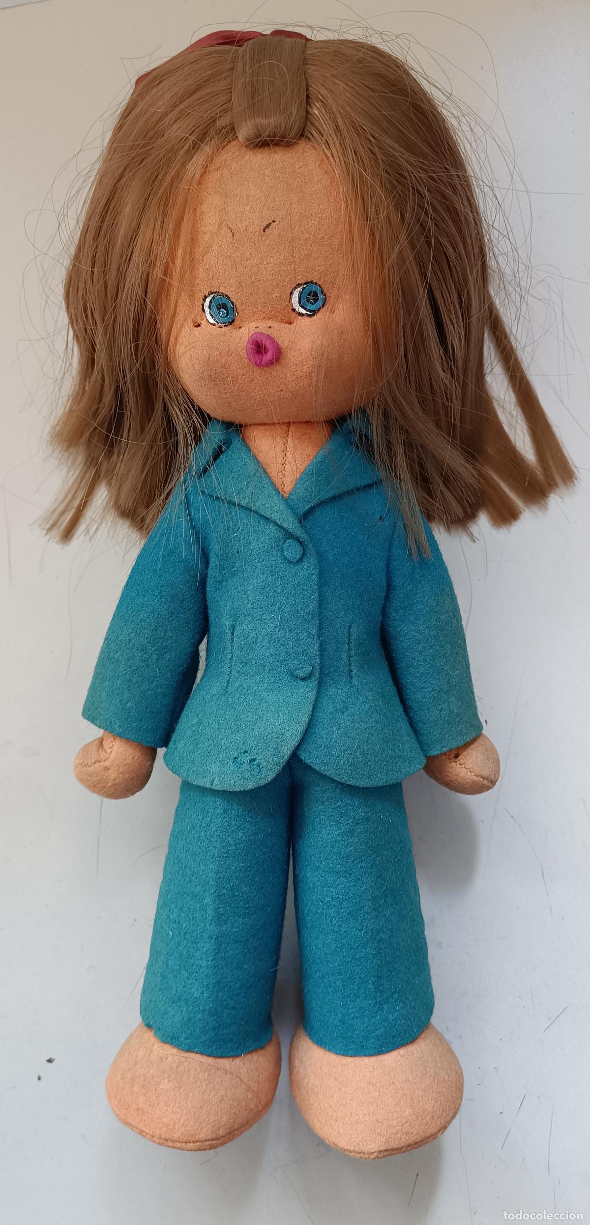 Mu&ntilde;ecas espa&ntilde;olas modernas: Mu&ntilde;eca antigua de fieltro - Foto 1