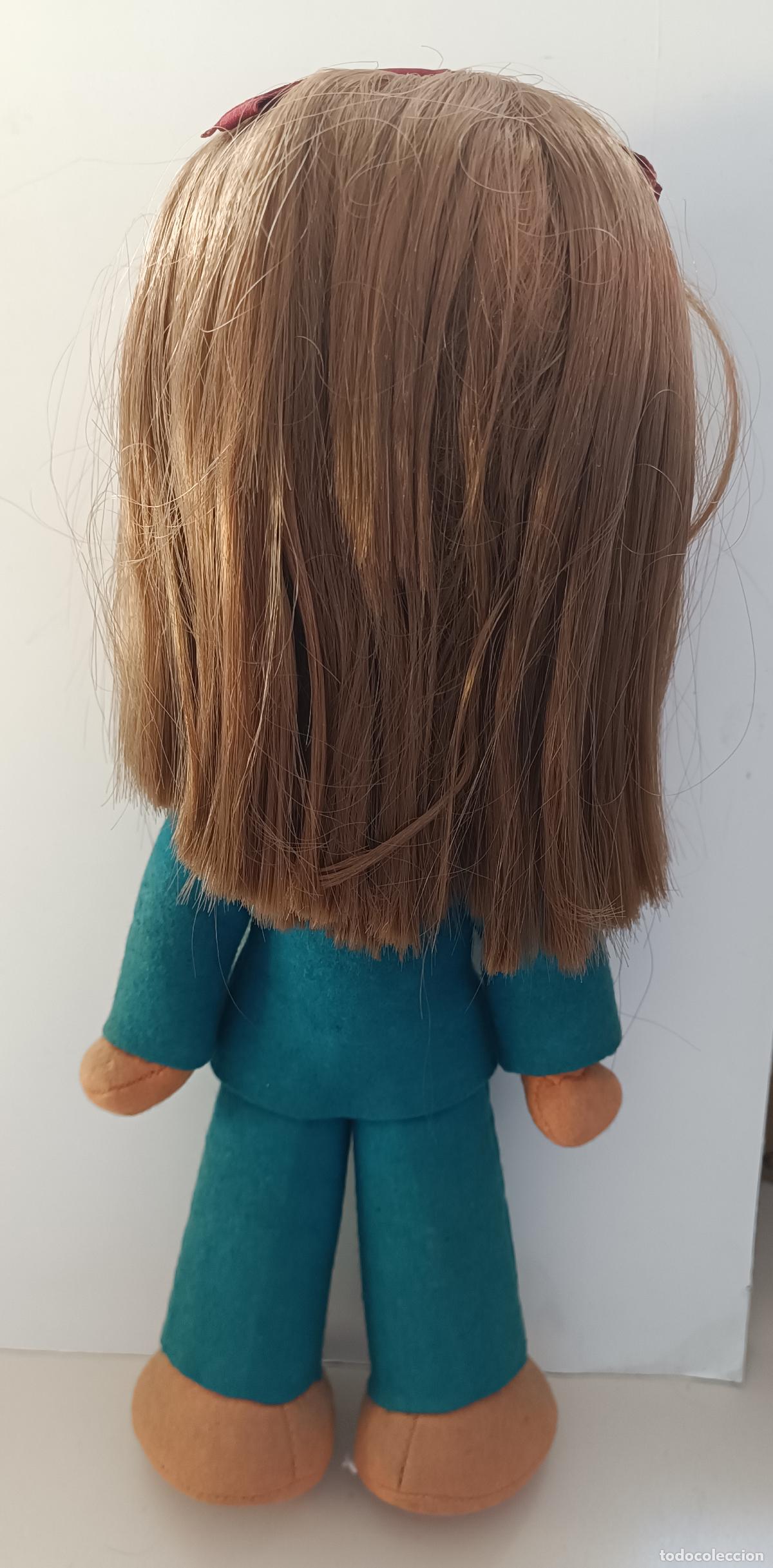 Mu&ntilde;ecas espa&ntilde;olas modernas: Mu&ntilde;eca antigua de fieltro - Foto 2