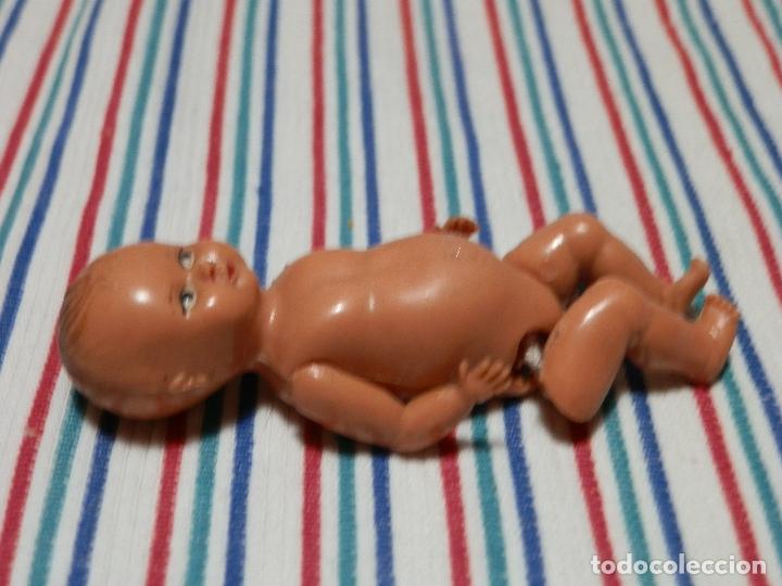Poup&eacute;es Espagnoles Modernes: ANTIGUA MU&Ntilde;ECA PLASTICO DURO, 9 CM