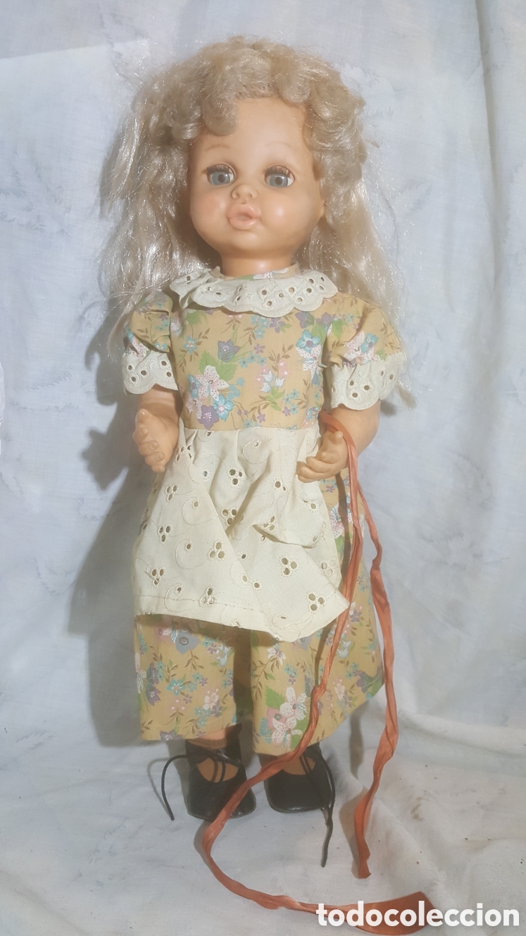 Mu&ntilde;ecas espa&ntilde;olas modernas: MU&Ntilde;ECA RUBIA MUSICAL DE JESMAR - Foto 1