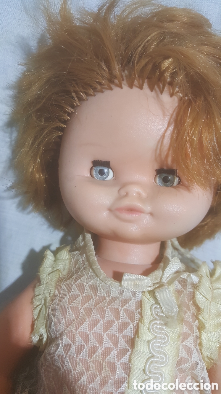 Mu&ntilde;ecas espa&ntilde;olas modernas: MU&Ntilde;ECA PELIRROJA DE OJOS AZULES DE PLASTICO - Foto 2