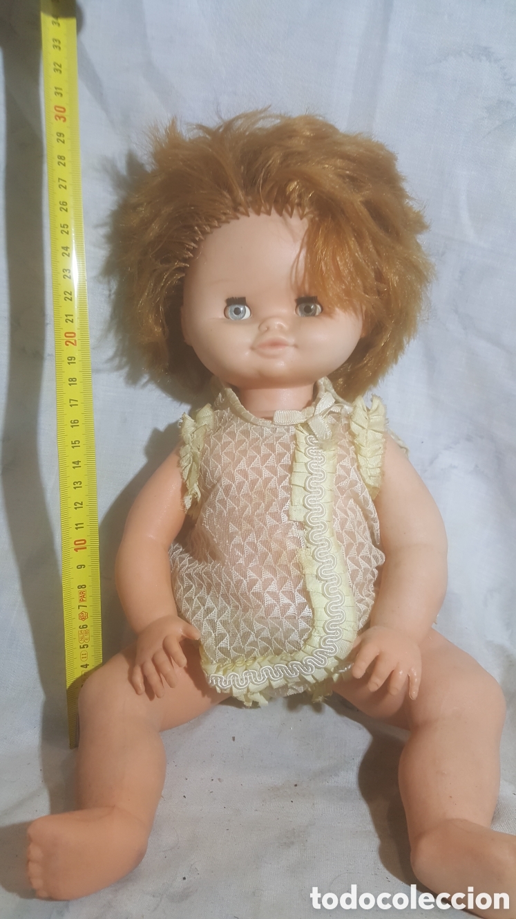 Mu&ntilde;ecas espa&ntilde;olas modernas: MU&Ntilde;ECA PELIRROJA DE OJOS AZULES DE PLASTICO - Foto 3