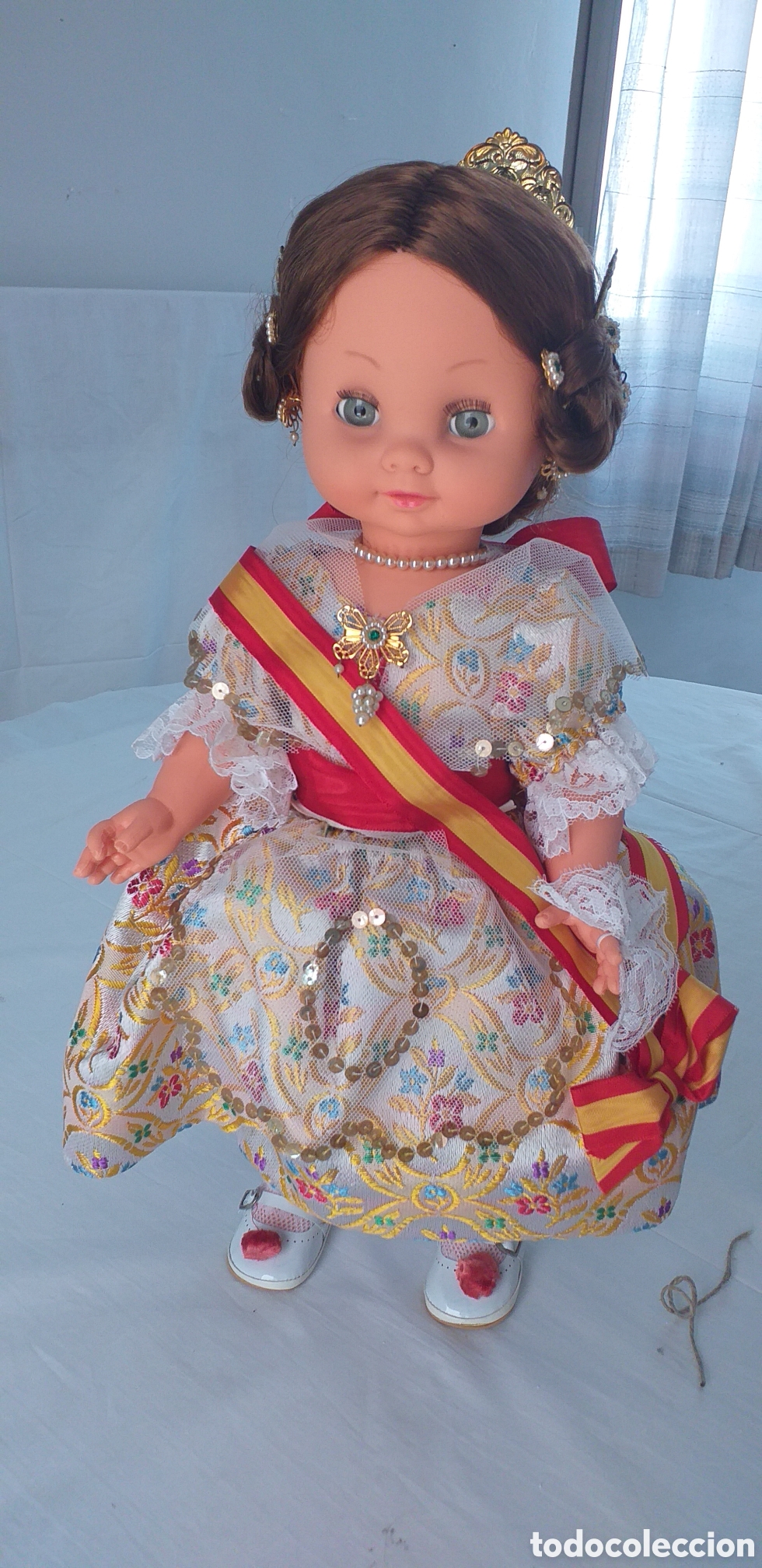 Mu&ntilde;ecas espa&ntilde;olas modernas: Mu&ntilde;eca Fallera-Valenciana - Foto 3