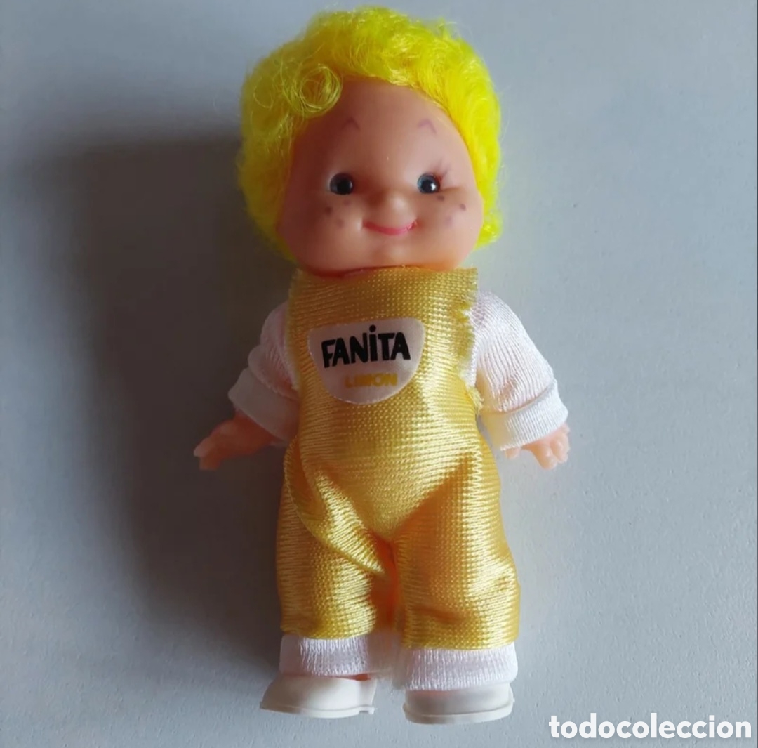 Mu&ntilde;ecas espa&ntilde;olas modernas: Mu&ntilde;eca Fanita limon - Foto 1